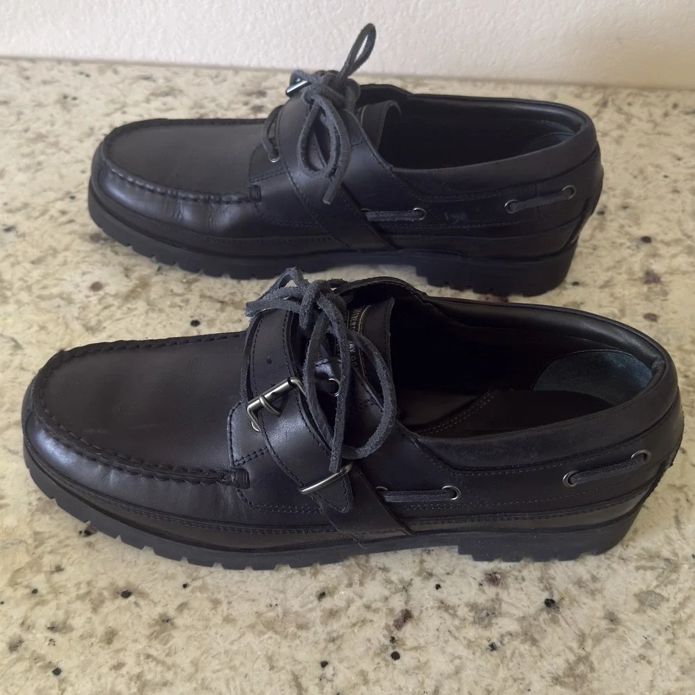 Polo Country Ralph Lauren Ranger X Alex Dymond Boat Shoe Mens Size US 10.5 Navy